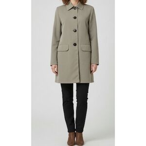 Saks Fifth Avenue Pierrette Beige Trench Coat, 0, GUC ✔️